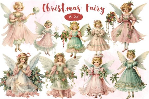 Christmas Fairy Watercolor Sublimation: Illustrations Review