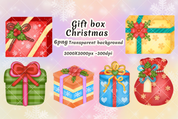 Gift Box Christmas Illustrations: A Designer's Review