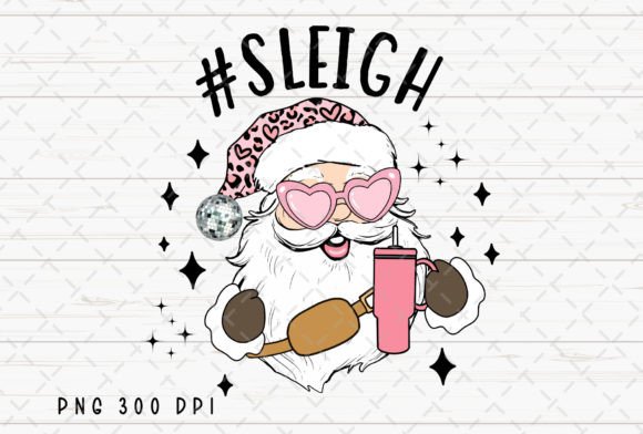 Retro Sleigh Santa: A Designer's Take on Holiday Embroidery