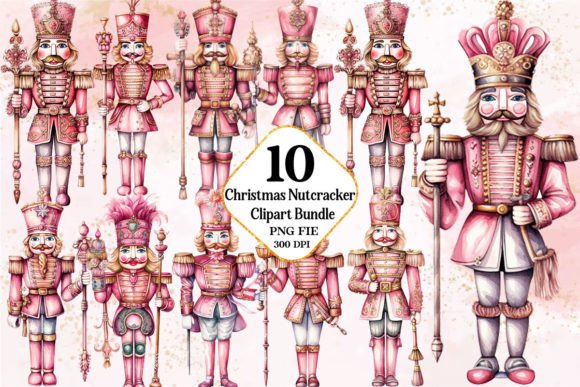 Review: Christmas Nutcracker Clipart Bundle for Stitching