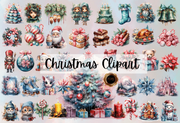 Reviewing Christmas Clipart PNGs for Embroidery