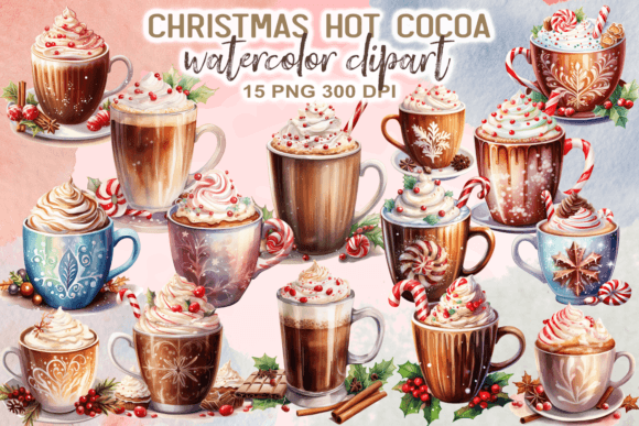 Reviewing Christmas Hot Cocoa Clipart Freebies